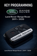 Land rover range rover key programming 2011-2020 all key lost or add key