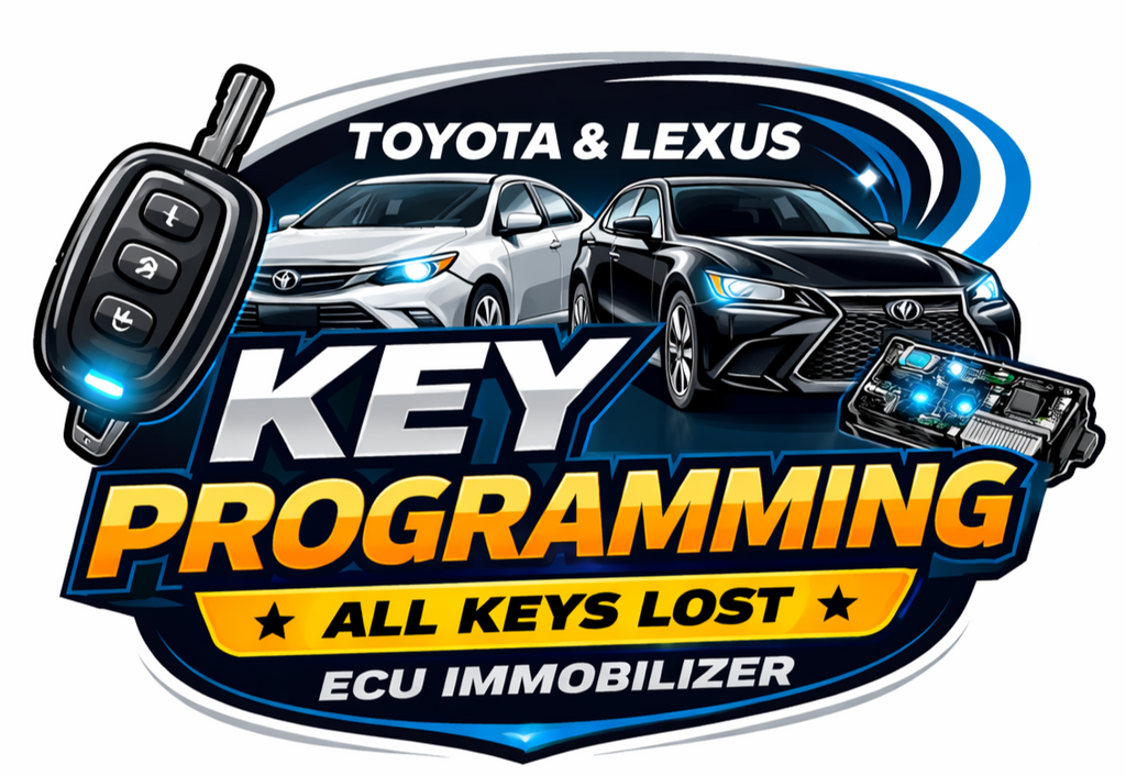 Toyota Prius 01-03 Key Programming All Keys Lost ECU Immobilizer w/ Master Key