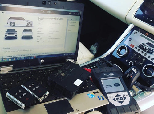 2011-2020 Jaguar/RangeRover KVM Lost Key Replacement Mail in Programming Service