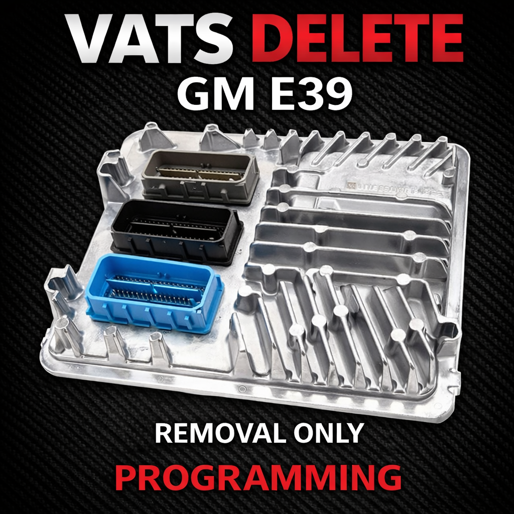 PASSKey Anti-theft (VATS) removal for GM/Chevrolet GEN 5 E92 E92A ECUs V6, V8