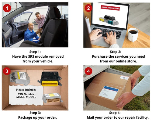 Airbag Module Reset & Repair for ALL Volvo  SRS -Crash Data Clear Service