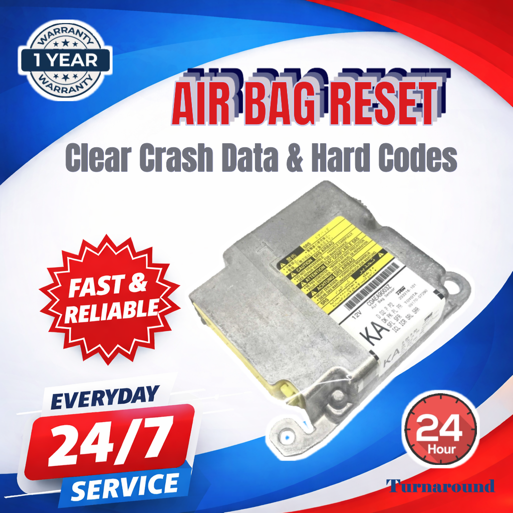 FITS ALL TOYOTA AVALON SRS AIRBAG MODULE RESET SRS RCM  Crash Data Erase